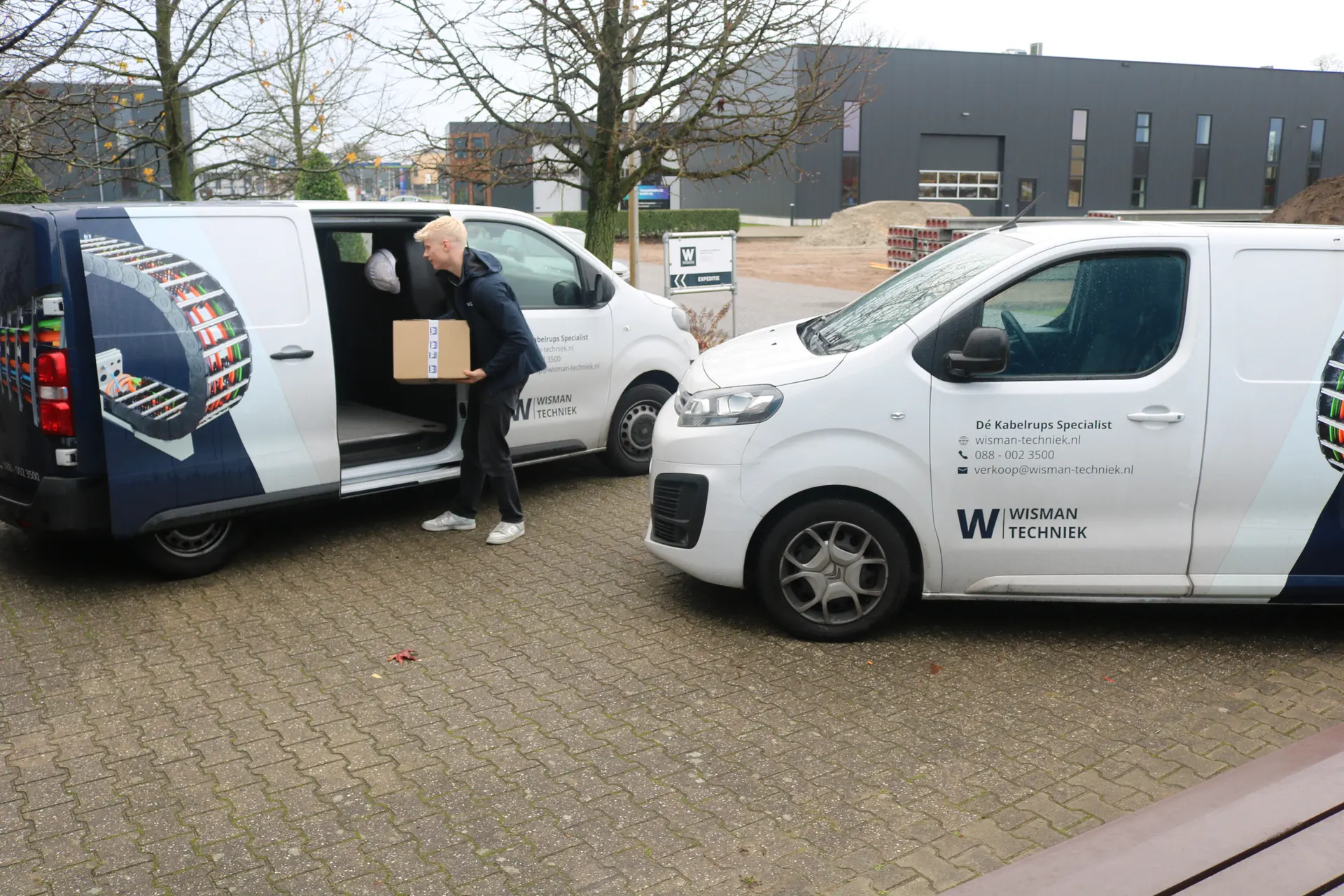 Our vans · ready to go