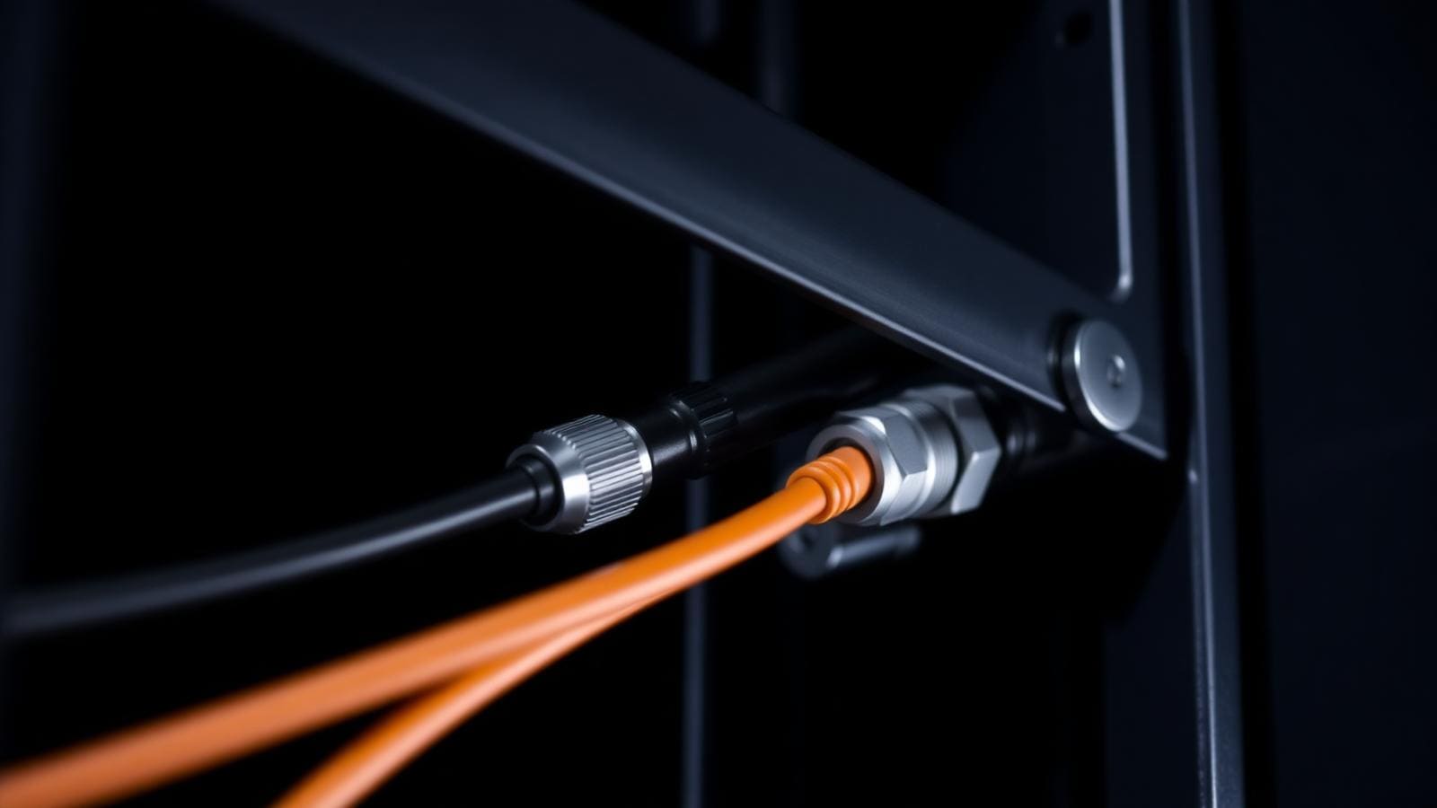 Industriële kabel in-doorvoer met deelbare wartels en frames