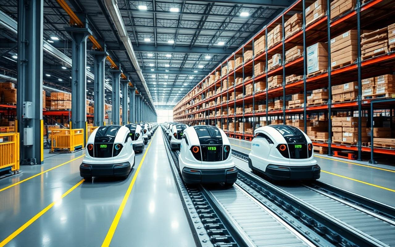 Kabelrupsen voor geautomatiseerd magazijn
