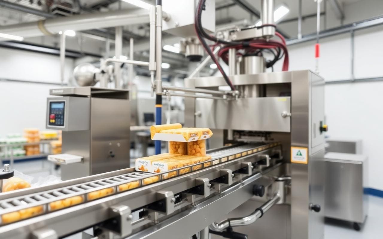 Hittebestendige bekabeling verpakkingslijn