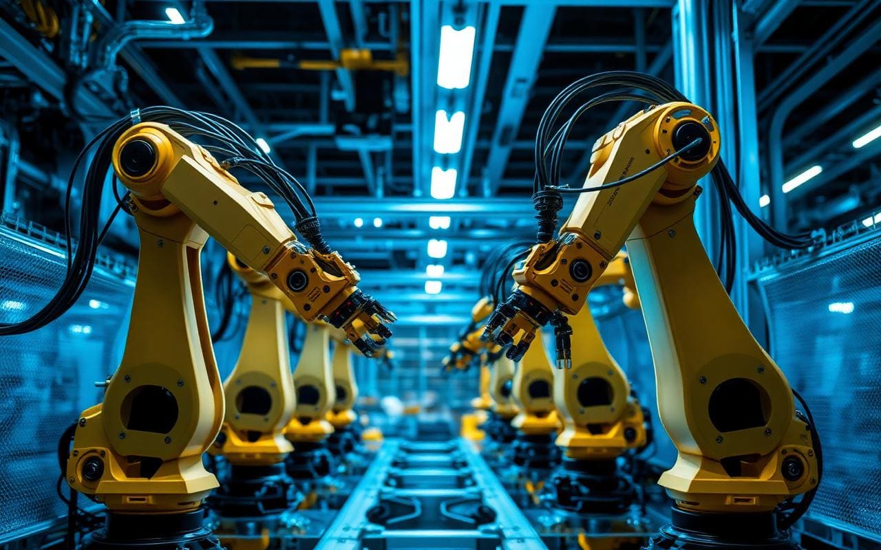Modernisering robotcellen met flexibele kabels