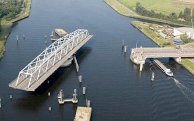 Speciale kabelrupsen op draaibruggen bij Sas van Gent en Terneuzen