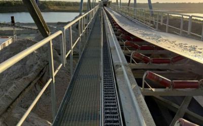 Kabelrups voor Zandwinningskraan