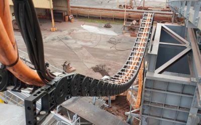 Kabelrups voor Kolenterminal Rotterdam